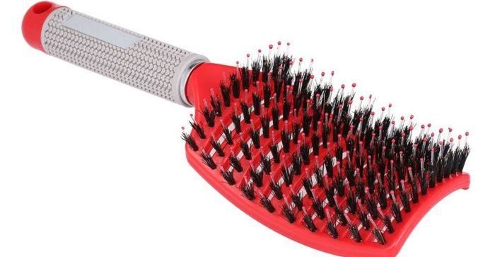abody hair brush wet curly hairbrush massage detangling comb handle tangle salon bristle nylon styling comb e1599714664223